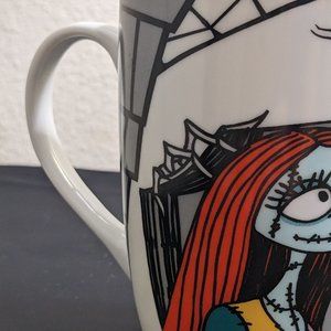 Very RARE Disney Tim Burton's The Nightmare Before Christmas Mug Color Blk White